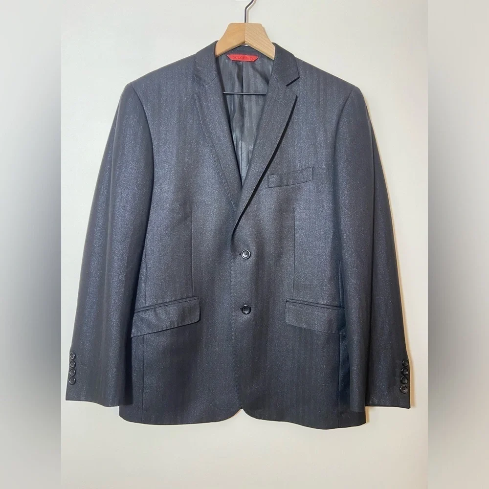 DV By Dolce Vita Men's Black Glitter Shiny Blazer Size 38R